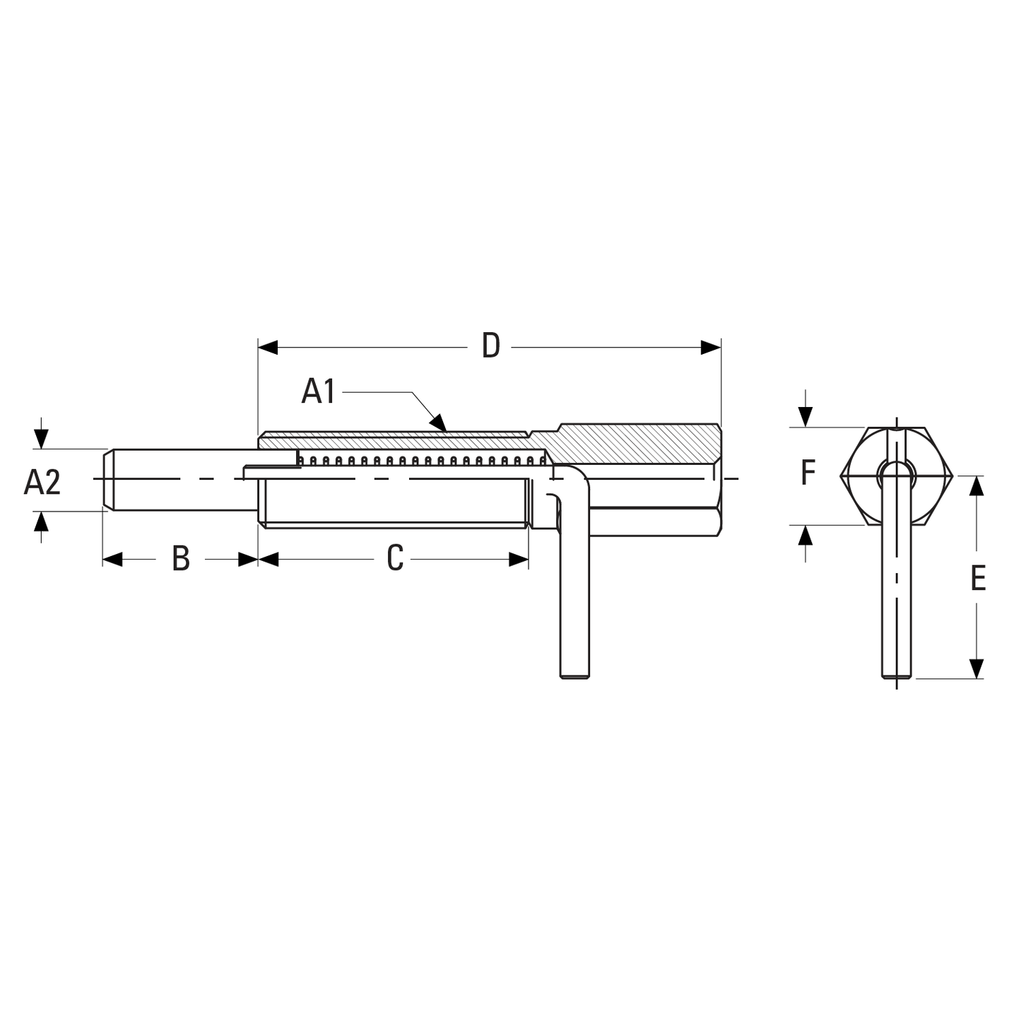 Index Plungers, L Type