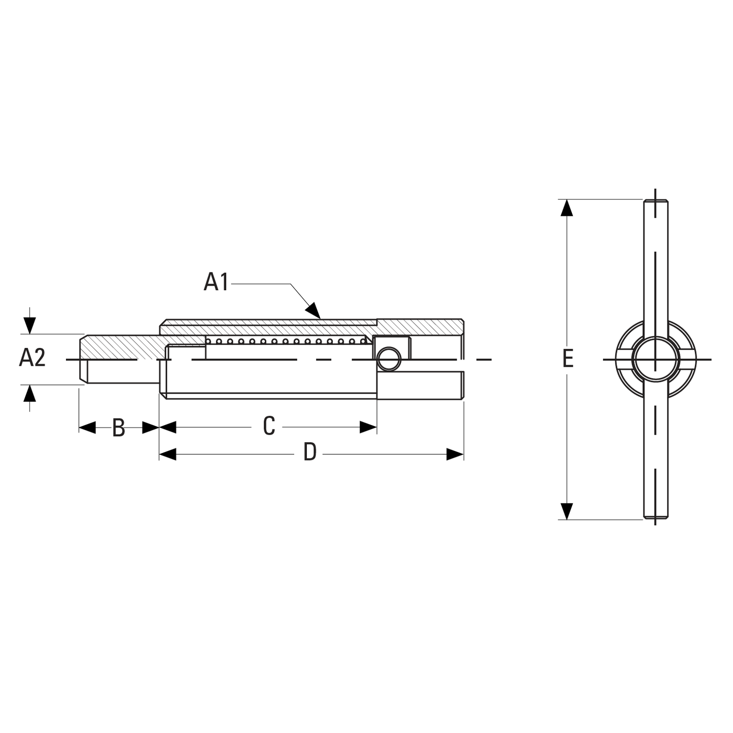 Index Plungers, T Type